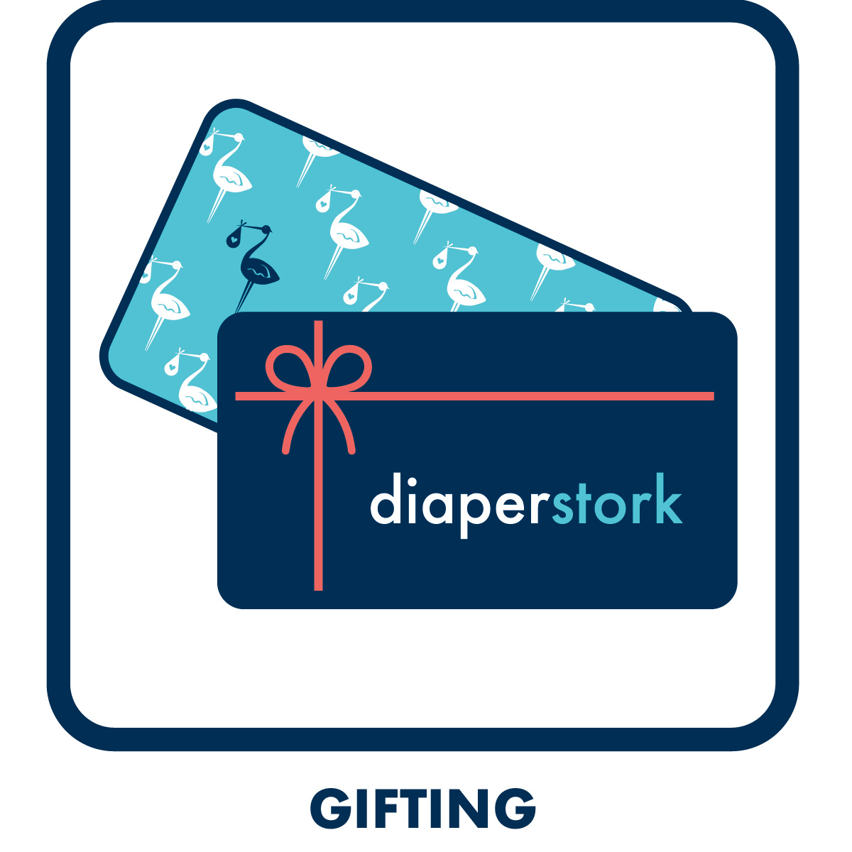 icon with gift box